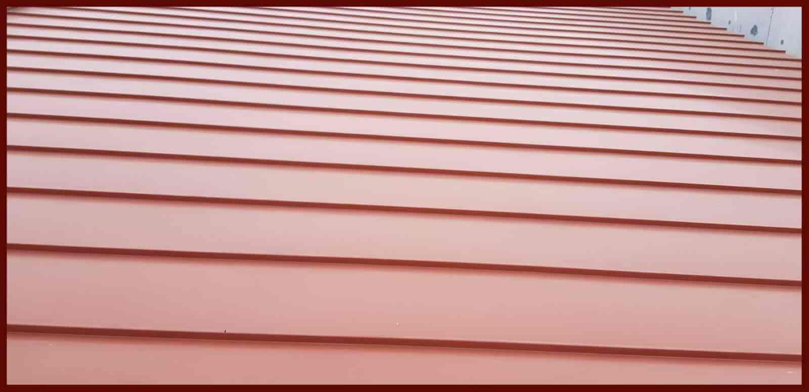 Angled/Double Locked Standing Seam System Roofing